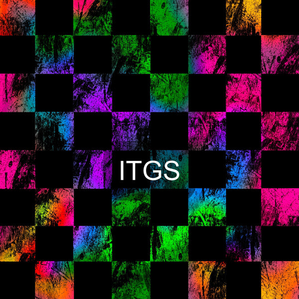 RTS - Inked Checkered PUL