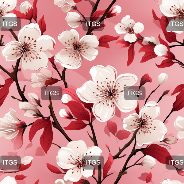 RTS - Cherry Blossoms Heaven 3 Waterproof Canvas