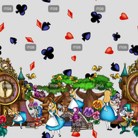 Enchanted Wonderland Border 4 - Cards