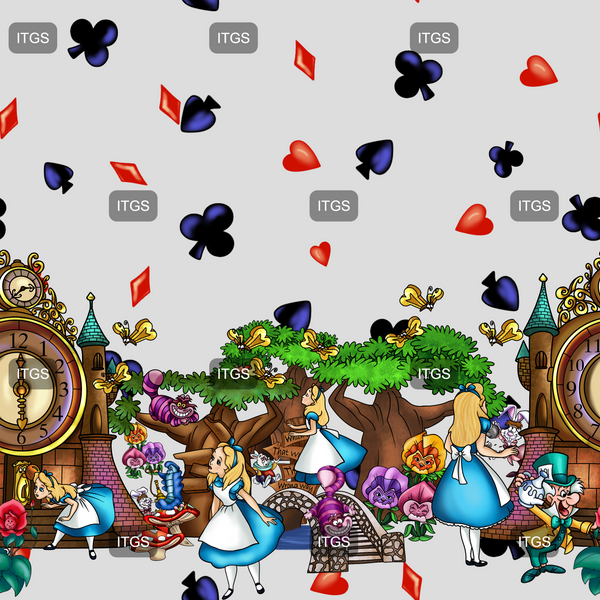 Enchanted Wonderland Border 4 - Cards