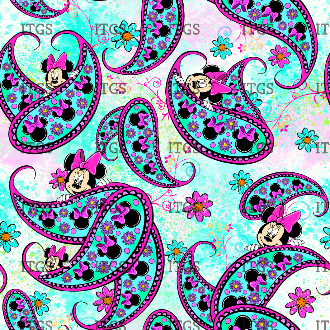 RTS - Paisley Mouse Vinyl