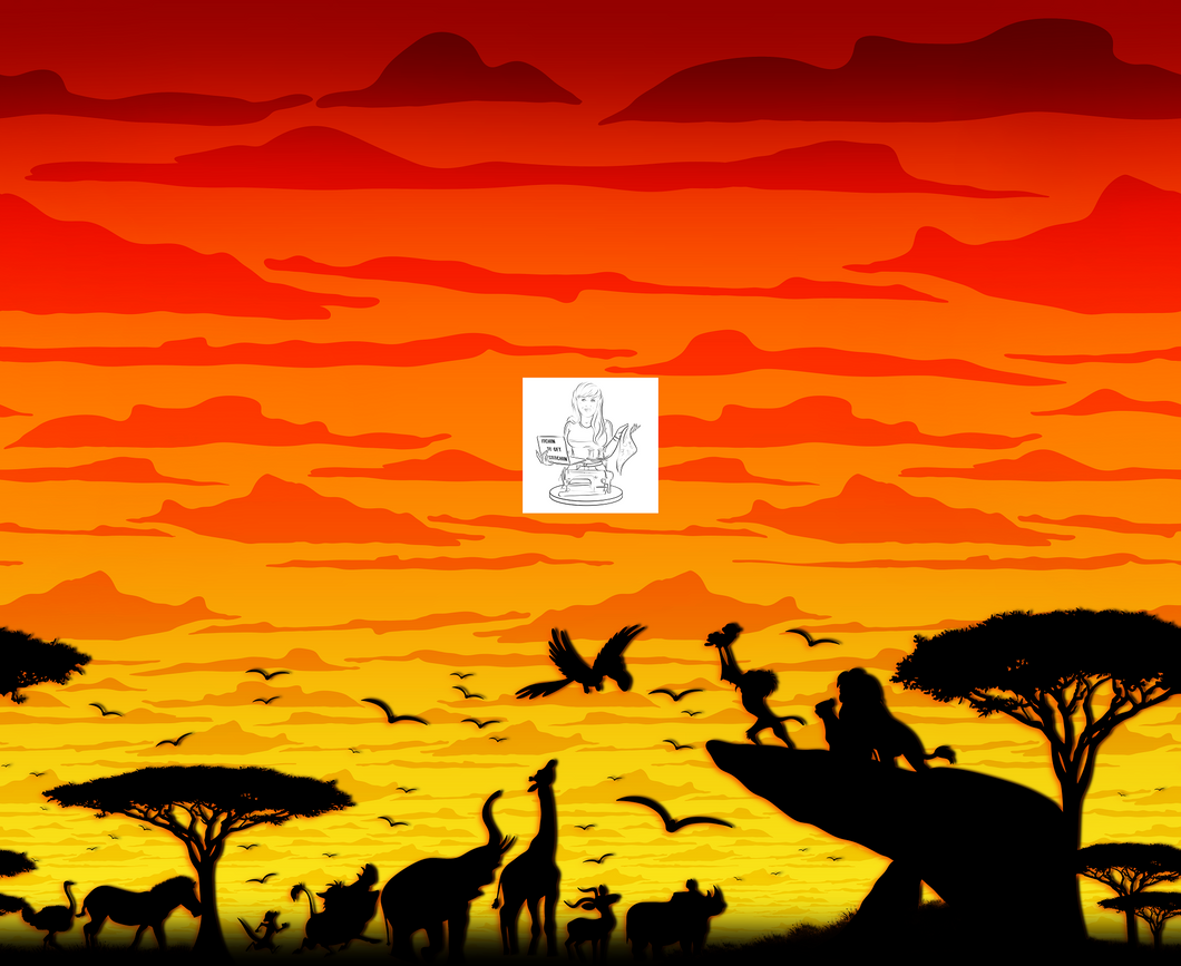 RTS - Border Beauties  - Safari Friends Minky