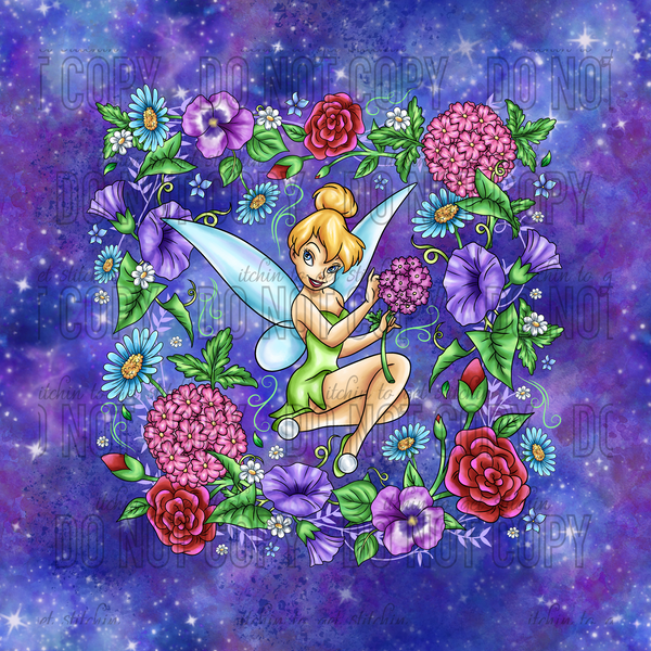 Floral Fairies Panel 1