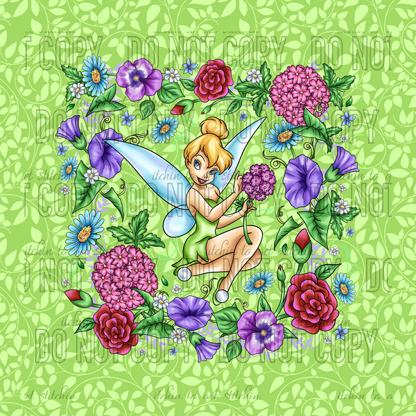 Floral Fairies Panel 2