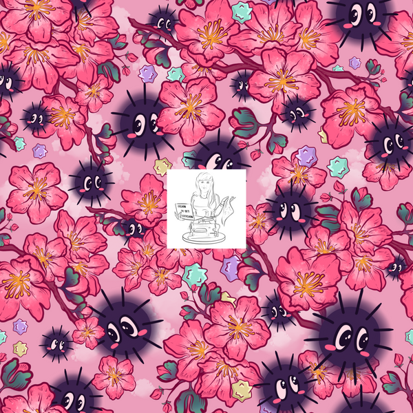 RTS - Floral Dust - Pink Vinyl