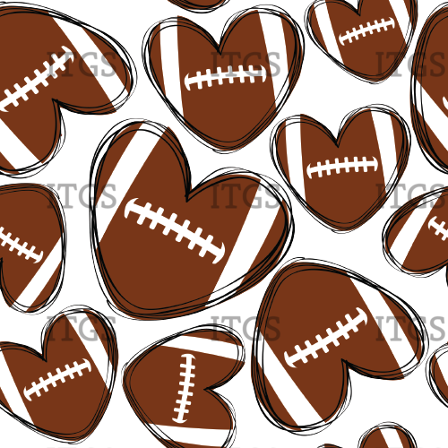 RTS - Clear Vinyl Design  -  Football Lover