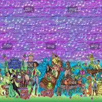 Frog Princess Getaway Border 7