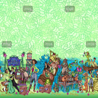 Frog Princess Getaway Border 1A