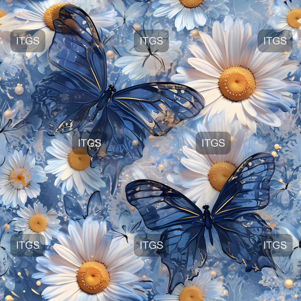 RTS - Fluttering Daisies Woven