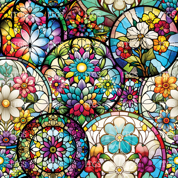 Stained Flowers - Widflower