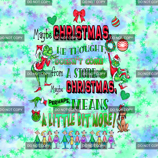Green Christmas Blanket 3