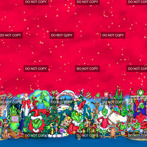 Green Christmas Border 1