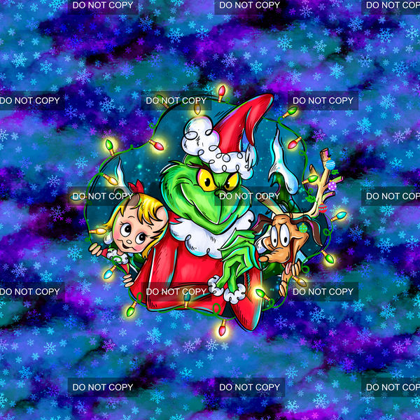 Green Christmas Panel 2