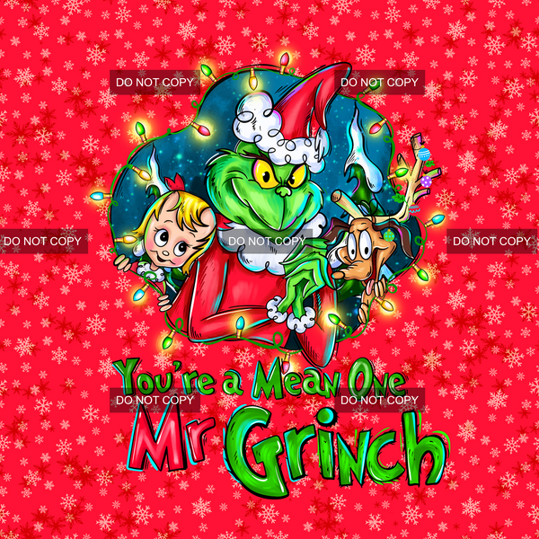 Green Christmas Panel 6