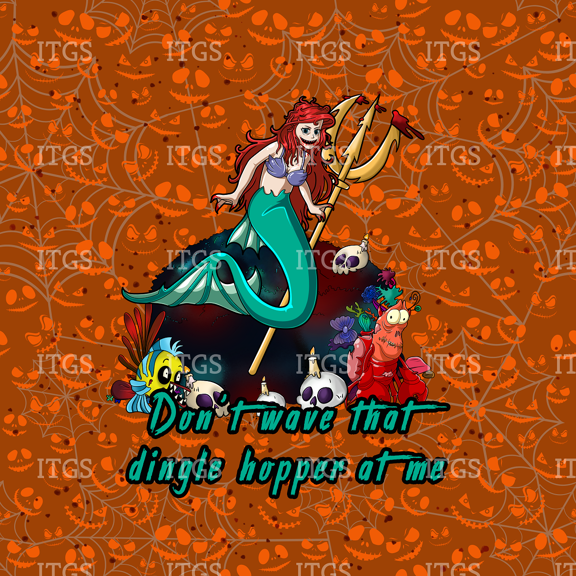 Preorder- Horror Friends Panel 3 – Itchin To Get Stitchin Custom Fabrics
