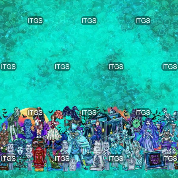 Ghouls a Glow Border 2