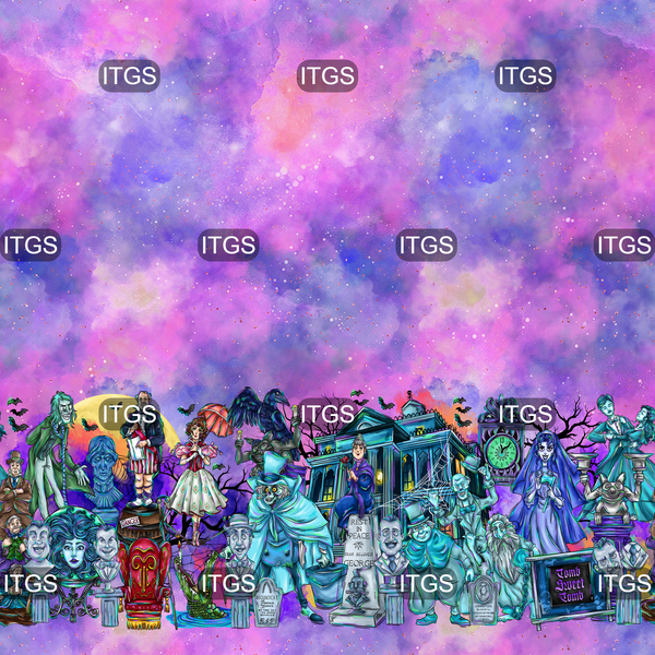 Ghouls a Glow Border 3