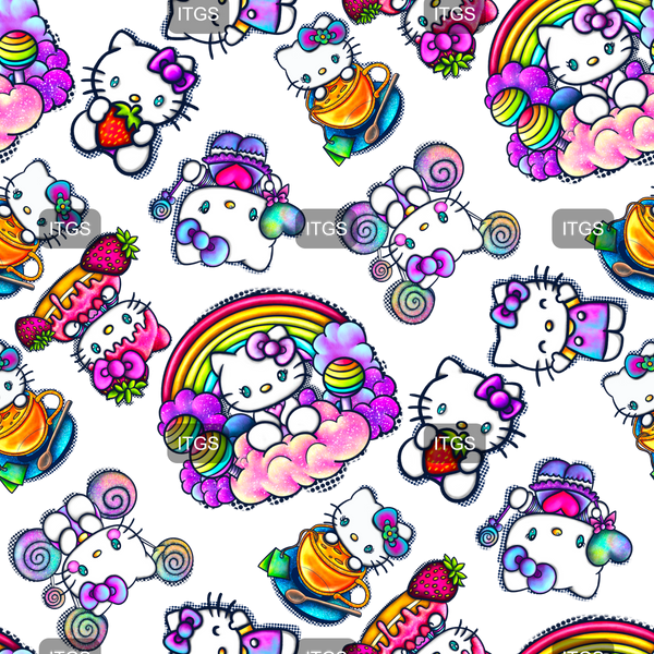 Clear Design -  Bright Kitty Crew