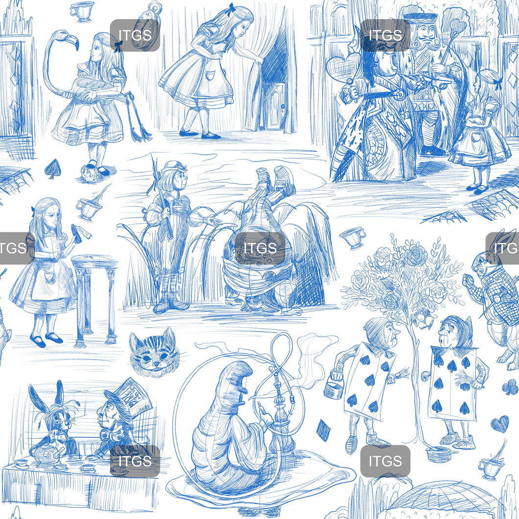 RTS - Vintage Wonderland - Delf Blue Vinyl