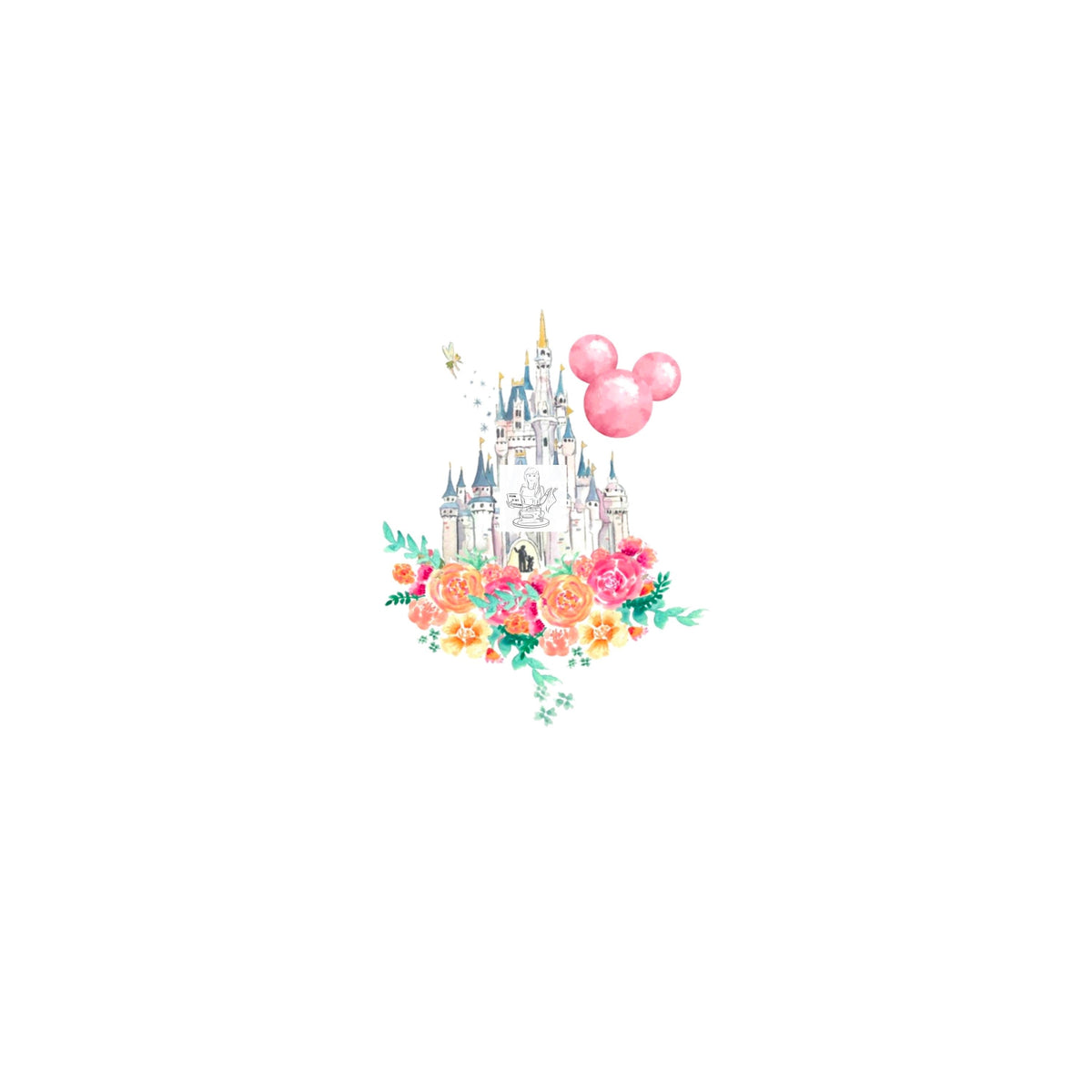 Preorder- Floral Castle Panel – Itchin To Get Stitchin Custom Fabrics
