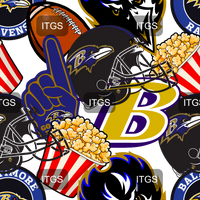 Clear Vinyl Design  -  Football Season - Birds of Prey