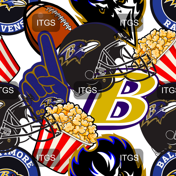 Clear Vinyl Design  -  Football Season - Birds of Prey