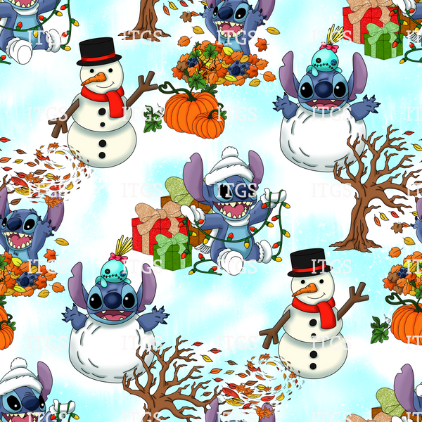 Season Experiment - Snowy Blue