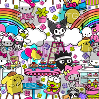 RTS - My Rainbow Friends - Light Vinyl