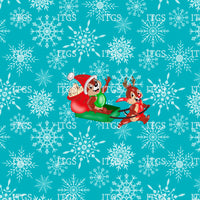 Snow Antics Panel 1C