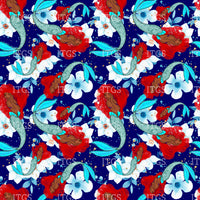 Under The Sea Main 1  - Navy - Exclusive