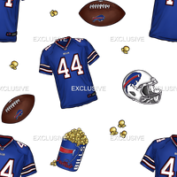 Clear Vinyl Design  -  Football Season -  Buffalo Mania 3