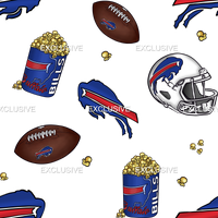 Clear Vinyl Design  -  Football Season -  Buffalo Mania 2