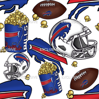 Clear Vinyl Design  -  Football Season -  Buffalo Mania 1