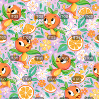 Fluttering Oranges  - Light