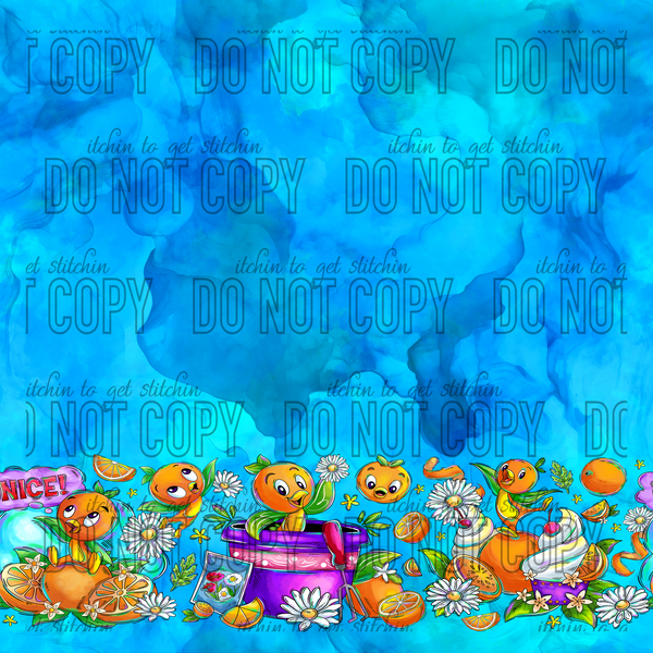 Fluttering Juice Border 2