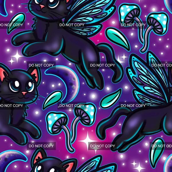 Fluttering Kitty - Ombre