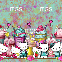 Kitty Love Border 4