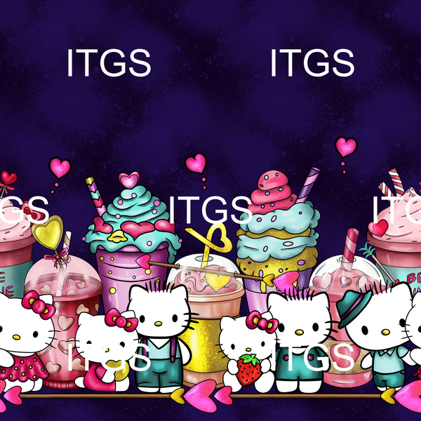 Kitty Love Border 2
