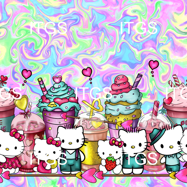 Kitty Love Border 1