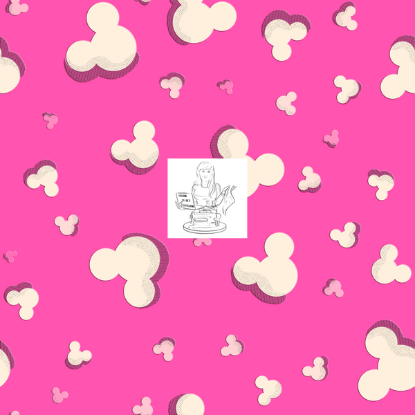 Doodle Mouse Coordinate - Pink