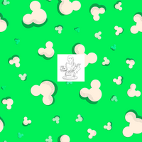 Doodle Mouse Coordinate - Green