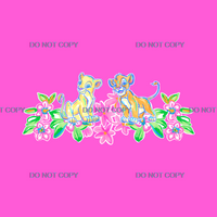 LP Cats Panel  - Pink 4