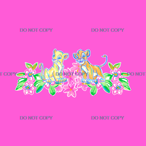 LP Cats Panel  - Pink 4