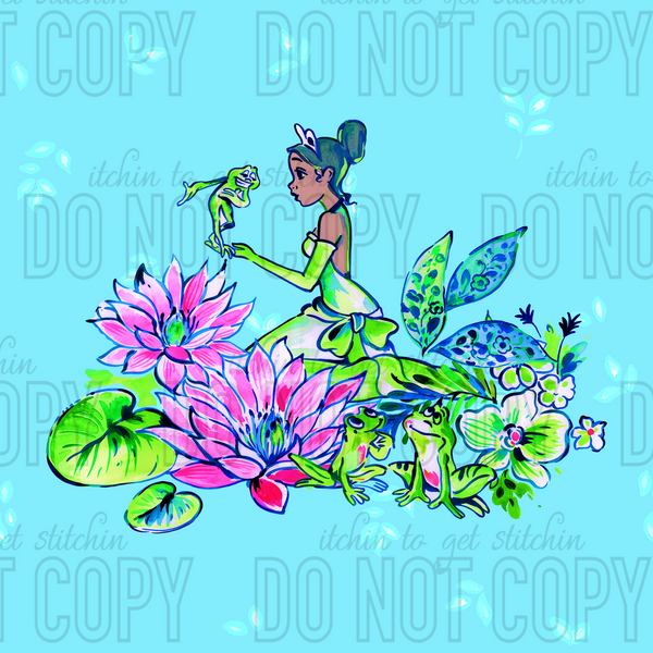 Dreams of Love Panel 1 - Blue