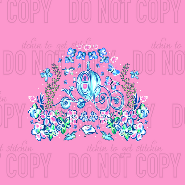 LP Princess Garden Panel 3 -Pink