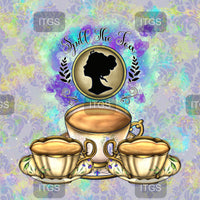 Lavender Tea Time Panel 4