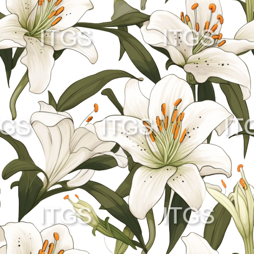 Clear Vinyl Design  -   Lily of the Valley