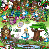 Clear Design -  Enchanted Wonderland Scene 1