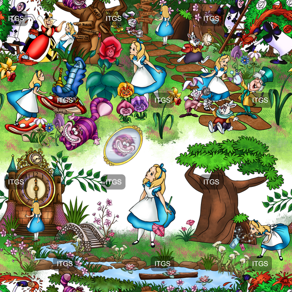 Clear Design -  Enchanted Wonderland Scene 1