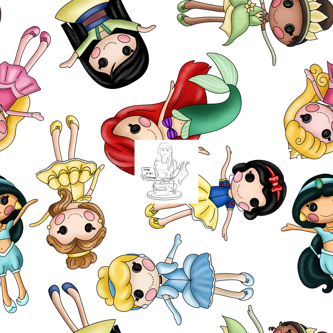 RTS -  Clear Vinyl Design  -  Lala Royalty